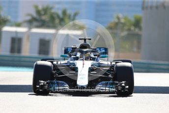 World © Octane Photographic Ltd. Formula 1 –  Abu Dhabi GP - Practice 1. Mercedes AMG Petronas Motorsport AMG F1 W09 EQ Power+ - Lewis Hamilton. Yas Marina Circuit, Abu Dhabi. Friday 23rd November 2018.