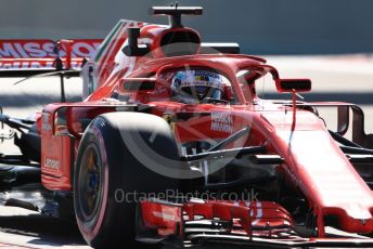 World © Octane Photographic Ltd. Formula 1 –  Abu Dhabi GP - Practice 1. Scuderia Ferrari SF71-H – Sebastian Vettel. Yas Marina Circuit, Abu Dhabi. Friday 23rd November 2018.
