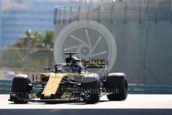 World © Octane Photographic Ltd. Formula 1 –  Abu Dhabi GP - Practice 1. Renault Sport F1 Team RS18 – Nico Hulkenberg. Yas Marina Circuit, Abu Dhabi. Friday 23rd November 2018.