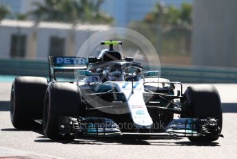 World © Octane Photographic Ltd. Formula 1 –  Abu Dhabi GP - Practice 1. Mercedes AMG Petronas Motorsport AMG F1 W09 EQ Power+ - Valtteri Bottas. Yas Marina Circuit, Abu Dhabi. Friday 23rd November 2018.