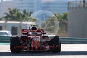World © Octane Photographic Ltd. Formula 1 –  Abu Dhabi GP - Practice 1. Scuderia Ferrari SF71-H – Kimi Raikkonen. Yas Marina Circuit, Abu Dhabi. Friday 23rd November 2018.