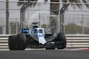 World © Octane Photographic Ltd. Formula 1 –  Abu Dhabi GP - Practice 1. Williams Martini Racing FW41 – Lance Stroll. Yas Marina Circuit, Abu Dhabi. Friday 23rd November 2018.