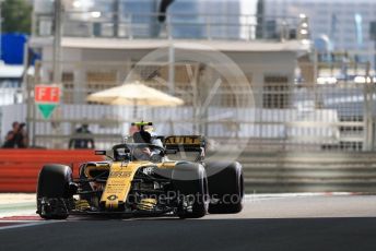 World © Octane Photographic Ltd. Formula 1 –  Abu Dhabi GP - Practice 1. Renault Sport F1 Team RS18 – Carlos Sainz. Yas Marina Circuit, Abu Dhabi. Friday 23rd November 2018.