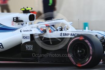 World © Octane Photographic Ltd. Formula 1 –  Abu Dhabi GP - Practice 1. Williams Martini Racing FW41 – Robert Kubica. Yas Marina Circuit, Abu Dhabi. Friday 23rd November 2018.