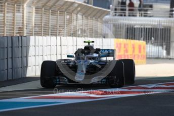 World © Octane Photographic Ltd. Formula 1 –  Abu Dhabi GP - Practice 1. Mercedes AMG Petronas Motorsport AMG F1 W09 EQ Power+ - Valtteri Bottas. Yas Marina Circuit, Abu Dhabi. Friday 23rd November 2018.