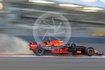 World © Octane Photographic Ltd. Formula 1 –  Abu Dhabi GP - Practice 2. Aston Martin Red Bull Racing TAG Heuer RB14 – Max Verstappen. Yas Marina Circuit, Abu Dhabi. Friday 23rd November 2018.