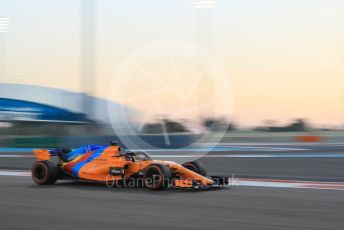 World © Octane Photographic Ltd. Formula 1 –  Abu Dhabi GP - Practice 2. McLaren MCL33 – Fernando Alonso. Yas Marina Circuit, Abu Dhabi. Friday 23rd November 2018.