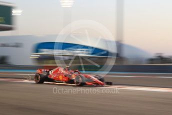 World © Octane Photographic Ltd. Formula 1 –  Abu Dhabi GP - Practice 2. Scuderia Ferrari SF71-H – Kimi Raikkonen. Yas Marina Circuit, Abu Dhabi. Friday 23rd November 2018.