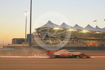 World © Octane Photographic Ltd. Formula 1 –  Abu Dhabi GP - Practice 2. Haas F1 Team VF-18 – Romain Grosjean. Yas Marina Circuit, Abu Dhabi. Friday 23rd November 2018.