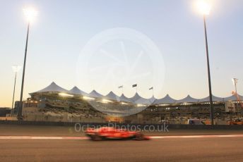 World © Octane Photographic Ltd. Formula 1 –  Abu Dhabi GP - Practice 2. Scuderia Ferrari SF71-H – Sebastian Vettel. Yas Marina Circuit, Abu Dhabi. Friday 23rd November 2018.