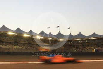 World © Octane Photographic Ltd. Formula 1 –  Abu Dhabi GP - Practice 2. McLaren MCL33 – Fernando Alonso. Yas Marina Circuit, Abu Dhabi. Friday 23rd November 2018.