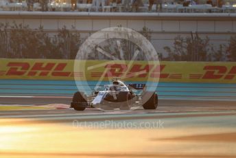 World © Octane Photographic Ltd. Formula 1 –  Abu Dhabi GP - Practice 2. Williams Martini Racing FW41 – Lance Stroll. Yas Marina Circuit, Abu Dhabi. Friday 23rd November 2018.