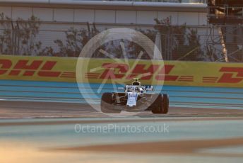 World © Octane Photographic Ltd. Formula 1 –  Abu Dhabi GP - Practice 2. Williams Martini Racing FW41 – Sergey Sirotkin. Yas Marina Circuit, Abu Dhabi. Friday 23rd November 2018.