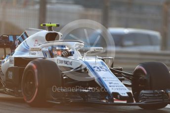World © Octane Photographic Ltd. Formula 1 –  Abu Dhabi GP - Practice 2, Williams Martini Racing FW41 – Sergey Sirotkin. Yas Marina Circuit, Abu Dhabi. Friday 23rd November 2018.