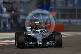 World © Octane Photographic Ltd. Formula 1 –  Abu Dhabi GP - Practice 2. Mercedes AMG Petronas Motorsport AMG F1 W09 EQ Power+ - Valtteri Bottas. Yas Marina Circuit, Abu Dhabi. Friday 23rd November 2018.