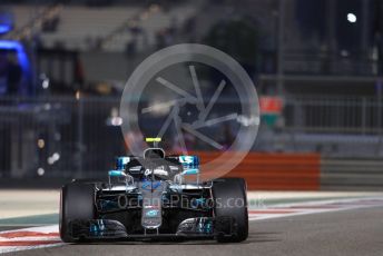 World © Octane Photographic Ltd. Formula 1 –  Abu Dhabi GP - Practice 2. Mercedes AMG Petronas Motorsport AMG F1 W09 EQ Power+ - Valtteri Bottas. Yas Marina Circuit, Abu Dhabi. Friday 23rd November 2018.