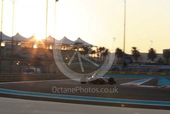 World © Octane Photographic Ltd. Formula 1 –  Abu Dhabi GP - Practice 2. Haas F1 Team VF-18 – Kevin Magnussen. Yas Marina Circuit, Abu Dhabi. Friday 23rd November 2018.