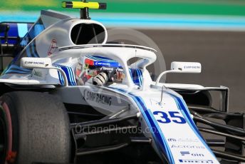 World © Octane Photographic Ltd. Formula 1 –  Abu Dhabi GP - Practice 3. Williams Martini Racing FW41 – Sergey Sirotkin. Yas Marina Circuit, Abu Dhabi. Saturday 24th November 2018.