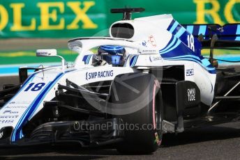 World © Octane Photographic Ltd. Formula 1 –  Abu Dhabi GP - Practice 3. Williams Martini Racing FW41 – Lance Stroll. Yas Marina Circuit, Abu Dhabi. Saturday 24th November 2018.
