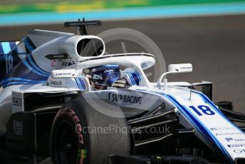 World © Octane Photographic Ltd. Formula 1 –  Abu Dhabi GP - Practice 3. Williams Martini Racing FW41 – Lance Stroll. Yas Marina Circuit, Abu Dhabi. Saturday 24th November 2018.