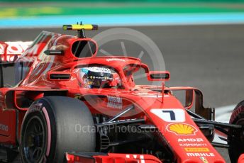 World © Octane Photographic Ltd. Formula 1 –  Abu Dhabi GP - Practice 3. Scuderia Ferrari SF71-H – Kimi Raikkonen. Yas Marina Circuit, Abu Dhabi. Saturday 24th November 2018.