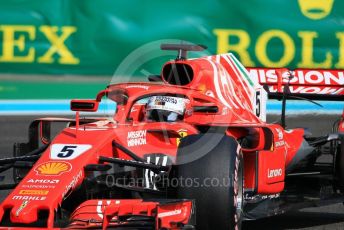 World © Octane Photographic Ltd. Formula 1 –  Abu Dhabi GP - Practice 3. Scuderia Ferrari SF71-H – Sebastian Vettel. Yas Marina Circuit, Abu Dhabi. Saturday 24th November 2018.