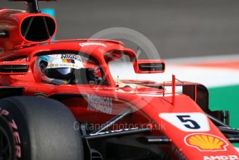 World © Octane Photographic Ltd. Formula 1 –  Abu Dhabi GP - Practice 3. Scuderia Ferrari SF71-H – Sebastian Vettel. Yas Marina Circuit, Abu Dhabi. Saturday 24th November 2018.