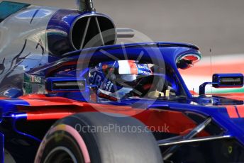 World © Octane Photographic Ltd. Formula 1 –  Abu Dhabi GP - Practice 3. Scuderia Toro Rosso STR13 – Pierre Gasly. Yas Marina Circuit, Abu Dhabi. Saturday 24th November 2018.