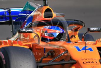 World © Octane Photographic Ltd. Formula 1 –  Abu Dhabi GP - Practice 3. McLaren MCL33 – Fernando Alonso. Yas Marina Circuit, Abu Dhabi. Saturday 24th November 2018.