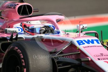 World © Octane Photographic Ltd. Formula 1 –  Abu Dhabi GP - Practice 3. Racing Point Force India VJM11 - Sergio Perez. Yas Marina Circuit, Abu Dhabi. Saturday 24th November 2018.