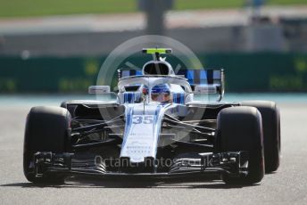 World © Octane Photographic Ltd. Formula 1 –  Abu Dhabi GP - Practice 3. Williams Martini Racing FW41 – Sergey Sirotkin. Yas Marina Circuit, Abu Dhabi. Saturday 24th November 2018.