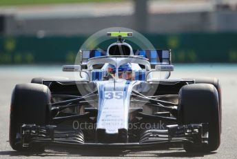 World © Octane Photographic Ltd. Formula 1 –  Abu Dhabi GP - Practice 3. Williams Martini Racing FW41 – Sergey Sirotkin. Yas Marina Circuit, Abu Dhabi. Saturday 24th November 2018.