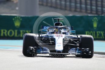 World © Octane Photographic Ltd. Formula 1 –  Abu Dhabi GP - Practice 3. Mercedes AMG Petronas Motorsport AMG F1 W09 EQ Power+ - Lewis Hamilton. Yas Marina Circuit, Abu Dhabi. Saturday 24th November 2018.