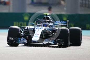 World © Octane Photographic Ltd. Formula 1 –  Abu Dhabi GP - Practice 3. Mercedes AMG Petronas Motorsport AMG F1 W09 EQ Power+ - Valtteri Bottas. Yas Marina Circuit, Abu Dhabi. Saturday 24th November 2018.