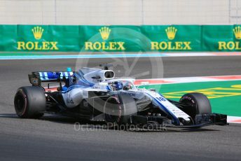 World © Octane Photographic Ltd. Formula 1 –  Abu Dhabi GP - Practice 3. Williams Martini Racing FW41 – Lance Stroll. Yas Marina Circuit, Abu Dhabi. Saturday 24th November 2018.