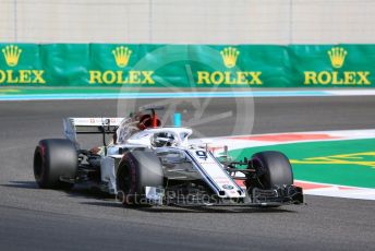 World © Octane Photographic Ltd. Formula 1 –  Abu Dhabi GP - Practice 3. Alfa Romeo Sauber F1 Team C37 – Marcus Ericsson. Yas Marina Circuit, Abu Dhabi. Saturday 24th November 2018.