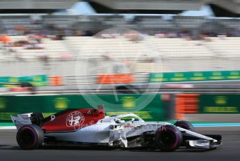 World © Octane Photographic Ltd. Formula 1 –  Abu Dhabi GP - Practice 3. Alfa Romeo Sauber F1 Team C37 – Marcus Ericsson. Yas Marina Circuit, Abu Dhabi. Saturday 24th November 2018.
