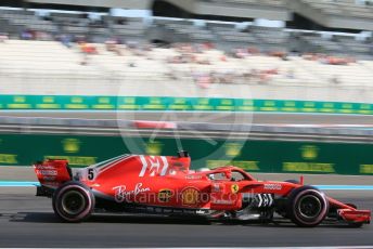 World © Octane Photographic Ltd. Formula 1 –  Abu Dhabi GP - Practice 3. Scuderia Ferrari SF71-H – Sebastian Vettel. Yas Marina Circuit, Abu Dhabi. Saturday 24th November 2018.