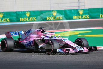 World © Octane Photographic Ltd. Formula 1 –  Abu Dhabi GP - Practice 3. Racing Point Force India VJM11 - Sergio Perez. Yas Marina Circuit, Abu Dhabi. Saturday 24th November 2018.