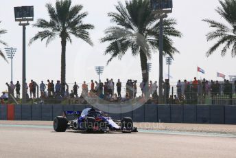 World © Octane Photographic Ltd. Formula 1 –  Abu Dhabi GP - Practice 3. Scuderia Toro Rosso STR13 – Brendon Hartley. Yas Marina Circuit, Abu Dhabi. Saturday 24th November 2018.