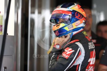 World © Octane Photographic Ltd. Formula 1 –  Abu Dhabi GP - Practice 3. Haas F1 Team VF-18 – Romain Grosjean. Yas Marina Circuit, Abu Dhabi. Saturday 24th November 2018.