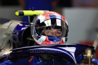 World © Octane Photographic Ltd. Formula 1 –  Abu Dhabi GP - Practice 3. Scuderia Toro Rosso STR13 – Pierre Gasly. Yas Marina Circuit, Abu Dhabi. Saturday 24th November 2018.