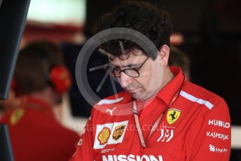 World © Octane Photographic Ltd. Formula 1 - Abu Dhabi GP - Practice 3. Mattia Binotto – Chief Technical Officer - Scuderia Ferrari. Yas Marina Circuit, Abu Dhabi. Saturday 24th November 2018.