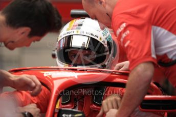 World © Octane Photographic Ltd. Formula 1 –  Abu Dhabi GP - Practice 3. Scuderia Ferrari SF71-H – Sebastian Vettel. Yas Marina Circuit, Abu Dhabi. Saturday 24th November 2018.