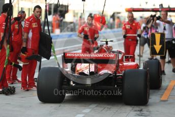 World © Octane Photographic Ltd. Formula 1 –  Abu Dhabi GP - Practice 3. Scuderia Ferrari SF71-H – Kimi Raikkonen. Yas Marina Circuit, Abu Dhabi. Saturday 24th November 2018.