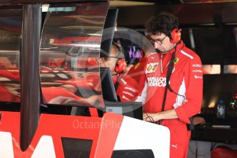 World © Octane Photographic Ltd. Formula 1 - Abu Dhabi GP - Practice 3. Mattia Binotto – Chief Technical Officer - Scuderia Ferrari. Yas Marina Circuit, Abu Dhabi. Saturday 24th November 2018.