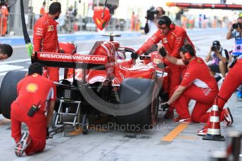 World © Octane Photographic Ltd. Formula 1 –  Abu Dhabi GP - Practice 3. Scuderia Ferrari SF71-H – Kimi Raikkonen. Yas Marina Circuit, Abu Dhabi. Saturday 24th November 2018.