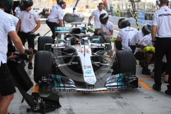 World © Octane Photographic Ltd. Formula 1 –  Abu Dhabi GP - Practice 3. Mercedes AMG Petronas Motorsport AMG F1 W09 EQ Power+ - Lewis Hamilton. Yas Marina Circuit, Abu Dhabi. Saturday 24th November 2018.