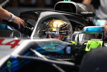 World © Octane Photographic Ltd. Formula 1 –  Abu Dhabi GP - Practice 3. Mercedes AMG Petronas Motorsport AMG F1 W09 EQ Power+ - Lewis Hamilton. Yas Marina Circuit, Abu Dhabi. Saturday 24th November 2018.