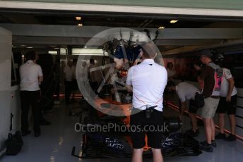 World © Octane Photographic Ltd. Formula 1 –  Abu Dhabi GP - Practice 3. McLaren MCL33 – Stoffel Vandoorne. Yas Marina Circuit, Abu Dhabi. Saturday 24th November 2018.